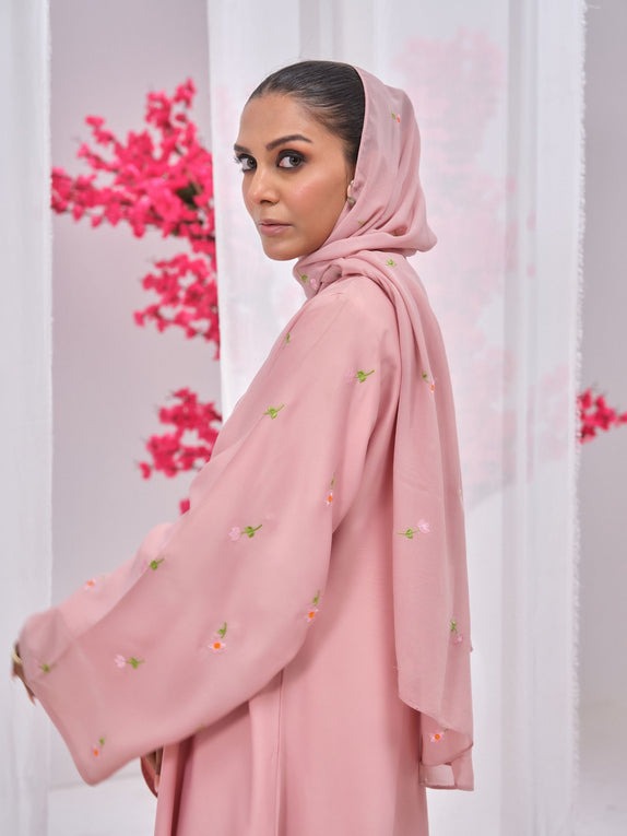 Nova Pink Abaya