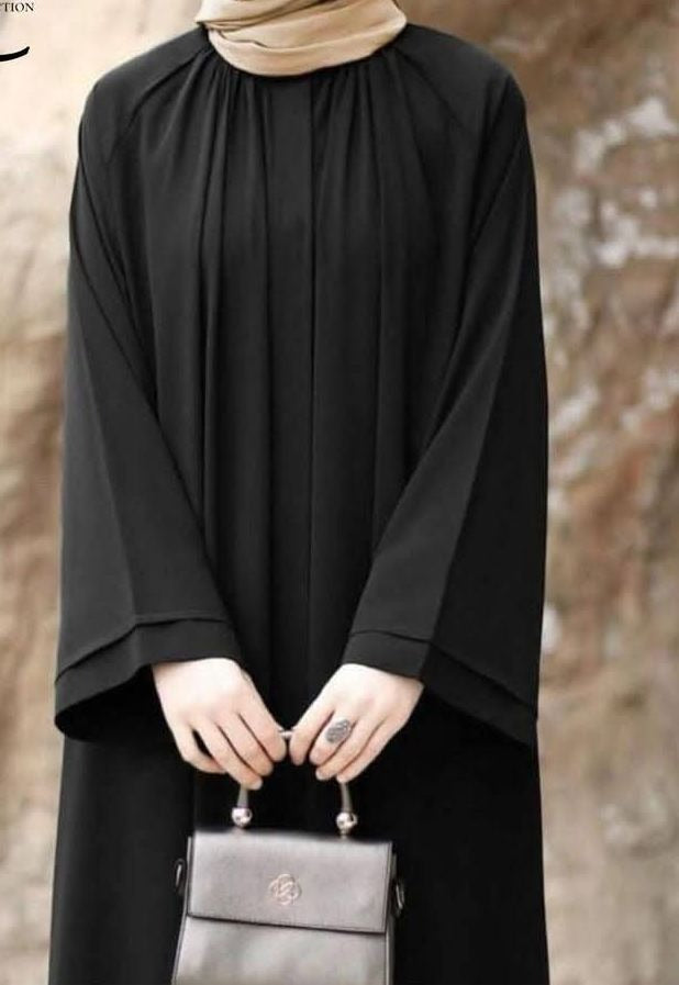 muslim abaya Stylish Long Maxi Belt Abaya for Girls New Design
