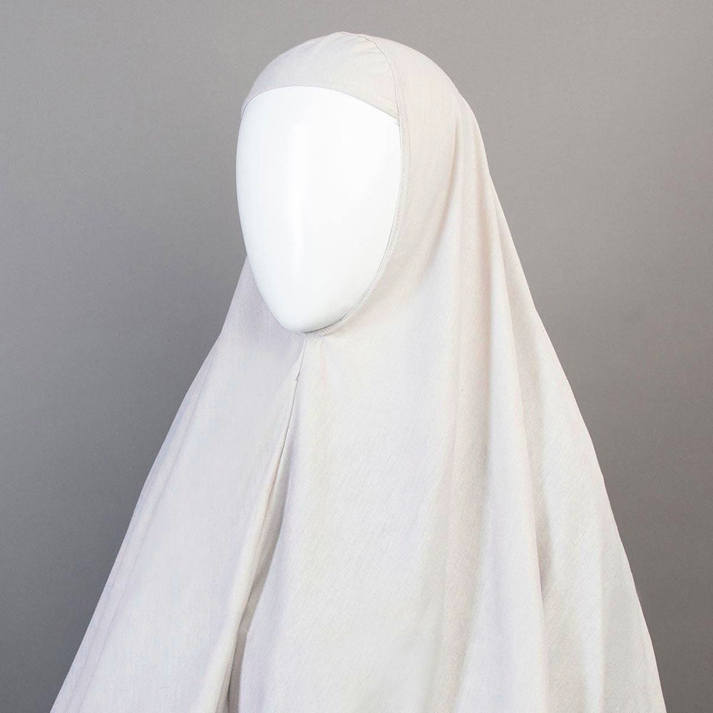Makhna Hijab – White