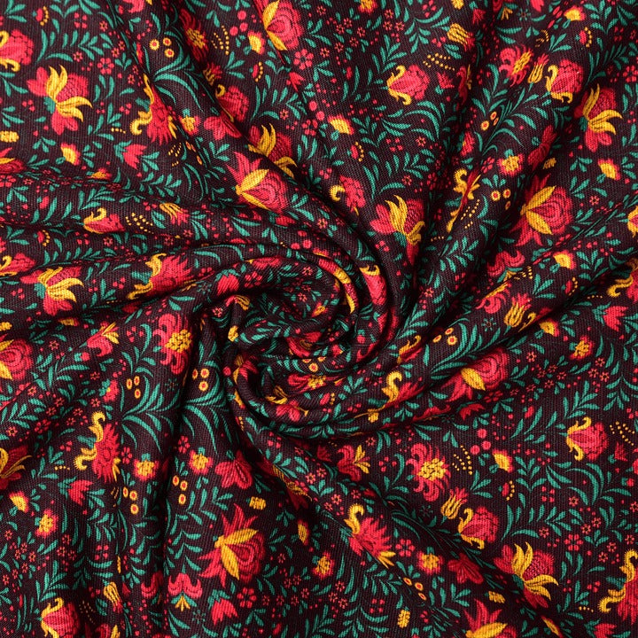 Printed Khaddar (Bara Arz)