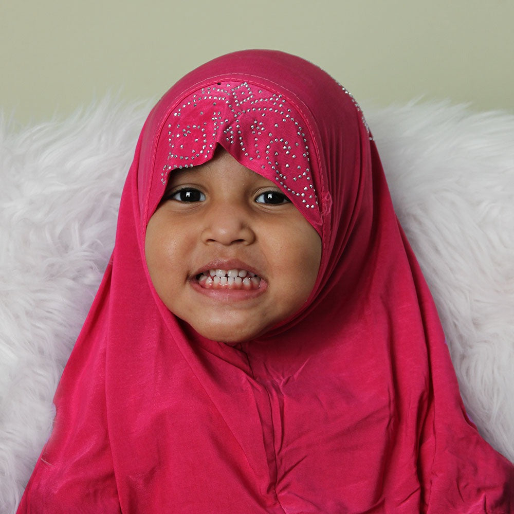 Kids Makhna Pearls – Pink