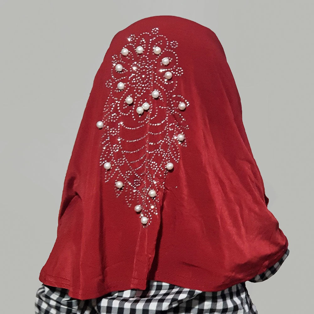Kids Makhna Pearls – Red
