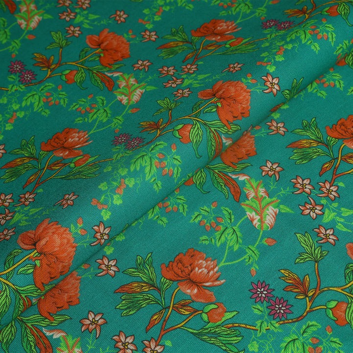 Printed Slub Khaddar