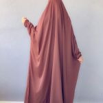 Saudi Jilbab (Brown Shade)