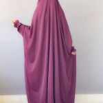 Saudi Jilbab (Burgandy Shade)