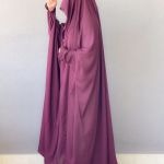 Saudi Jilbab (Burgandy Shade)