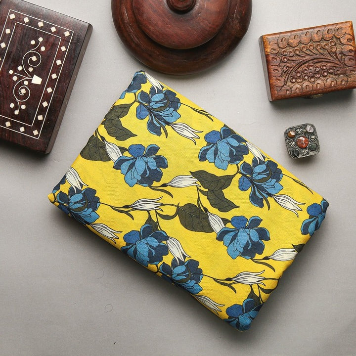 Printed Slub Khaddar /Per Meter