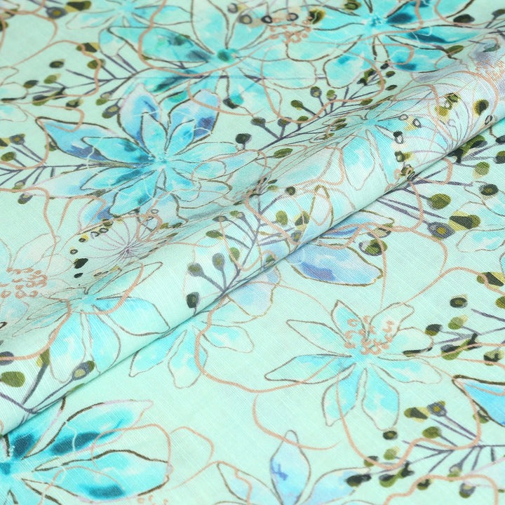 Printed Khaddar (Bara Arz)