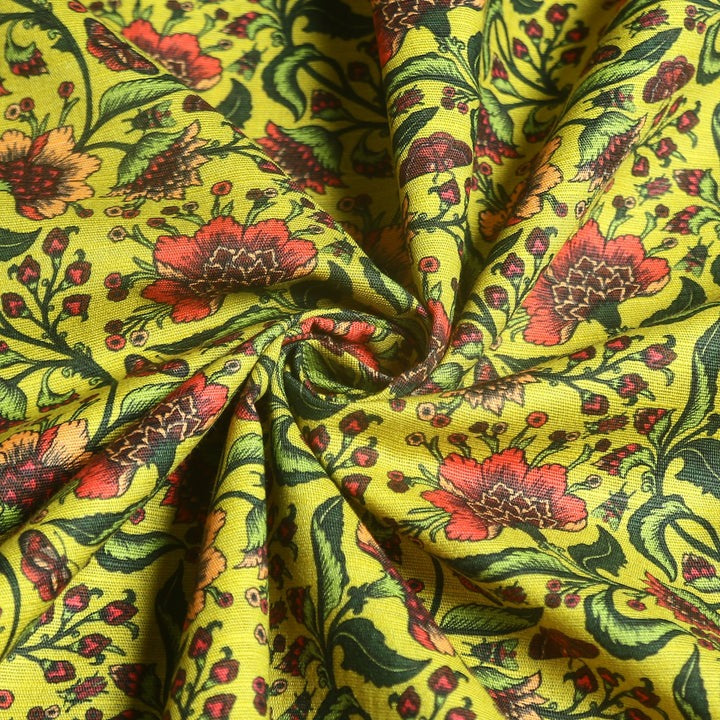 Printed Khaddar (Bara Arz)