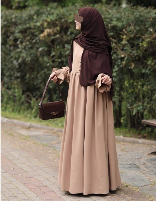 abaya for girl button abaya styles dezain fabric