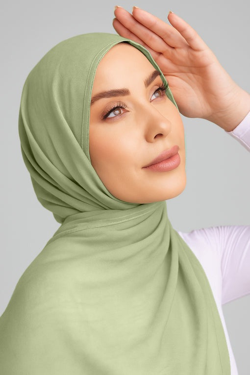 Modal Hijab in Sage Green