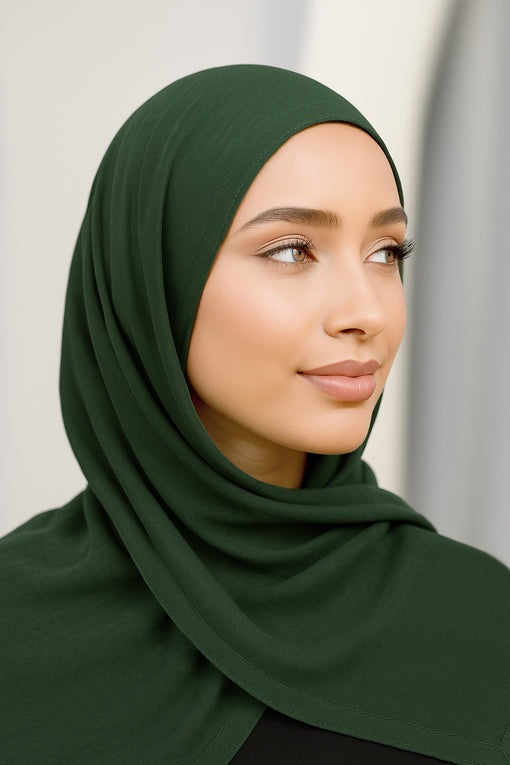 Modal Hijab in Evergreen