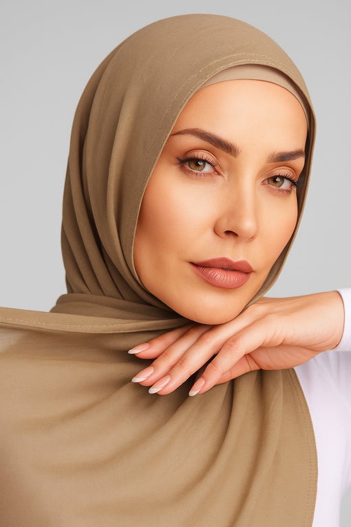 Modal Hijab in Summer Tan