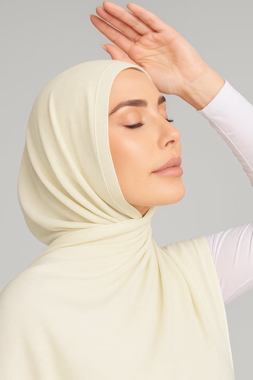 Modal Hijab in Pearl