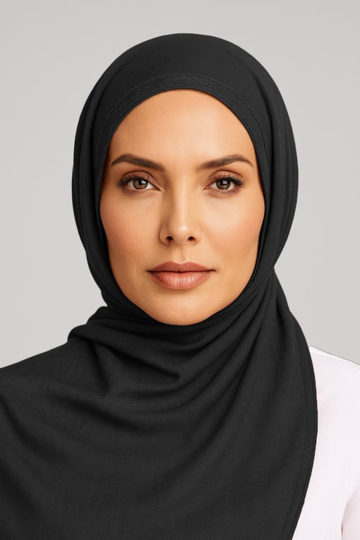 Black Modal Hijab