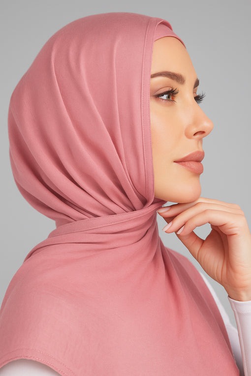 Modal Hijab in Orchid Pink