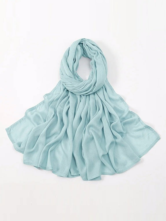 Modal Hijab in Pacific Blue