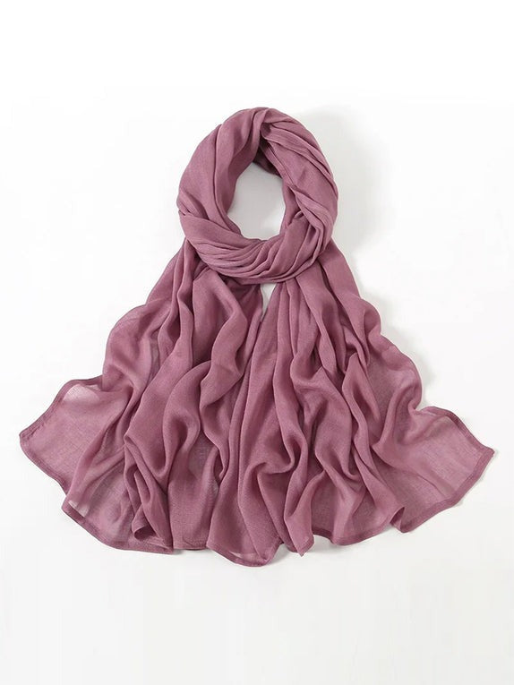 Modal Hijab in Sky Magenta