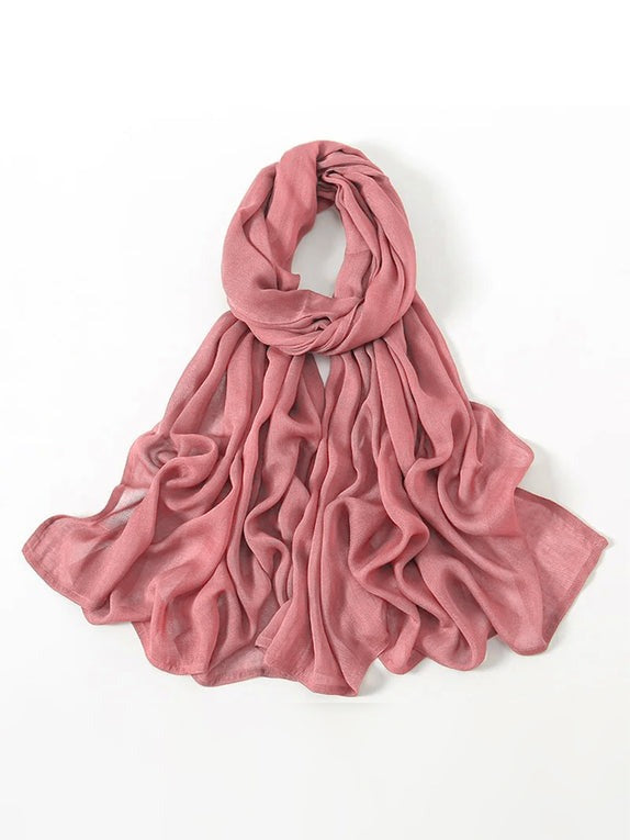 Modal Hijab in Orchid Pink