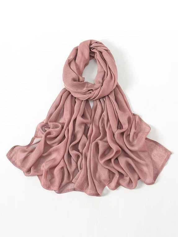 Modal Hijab in Dusty Pink
