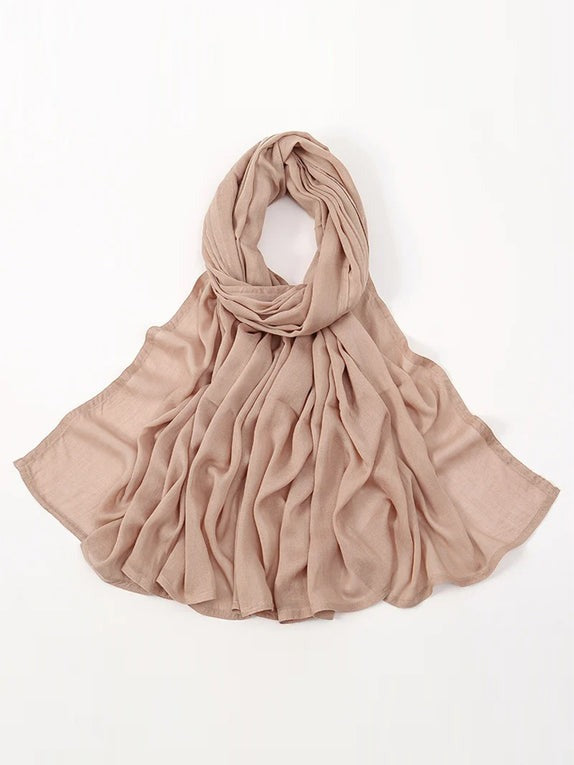 New Modal Hijab in Hazelnut