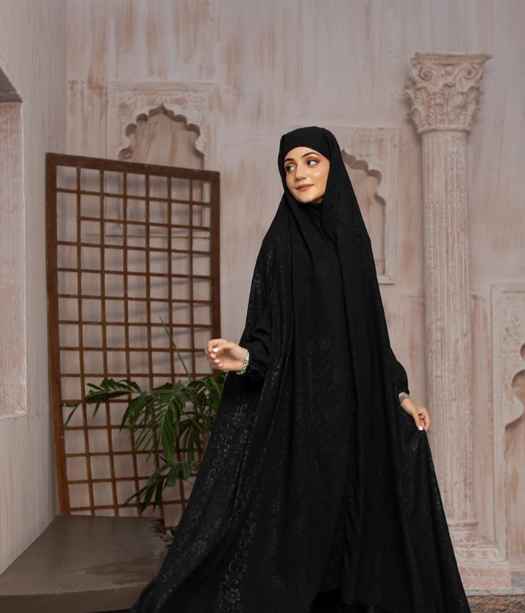 Black Irani Chaddar