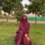 French Jilbab with shirred sleeves